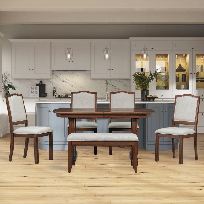 One Allium Way 6 - Piece Extendable Dining Set | Wayfair